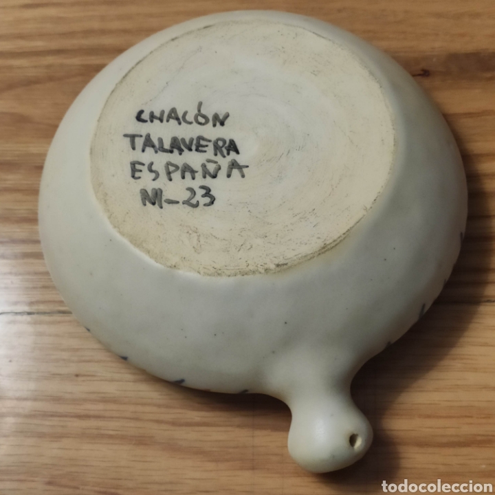 Antig&uuml;edades: PLAFON CERAMICA CHACON TALAVERA - Foto 2