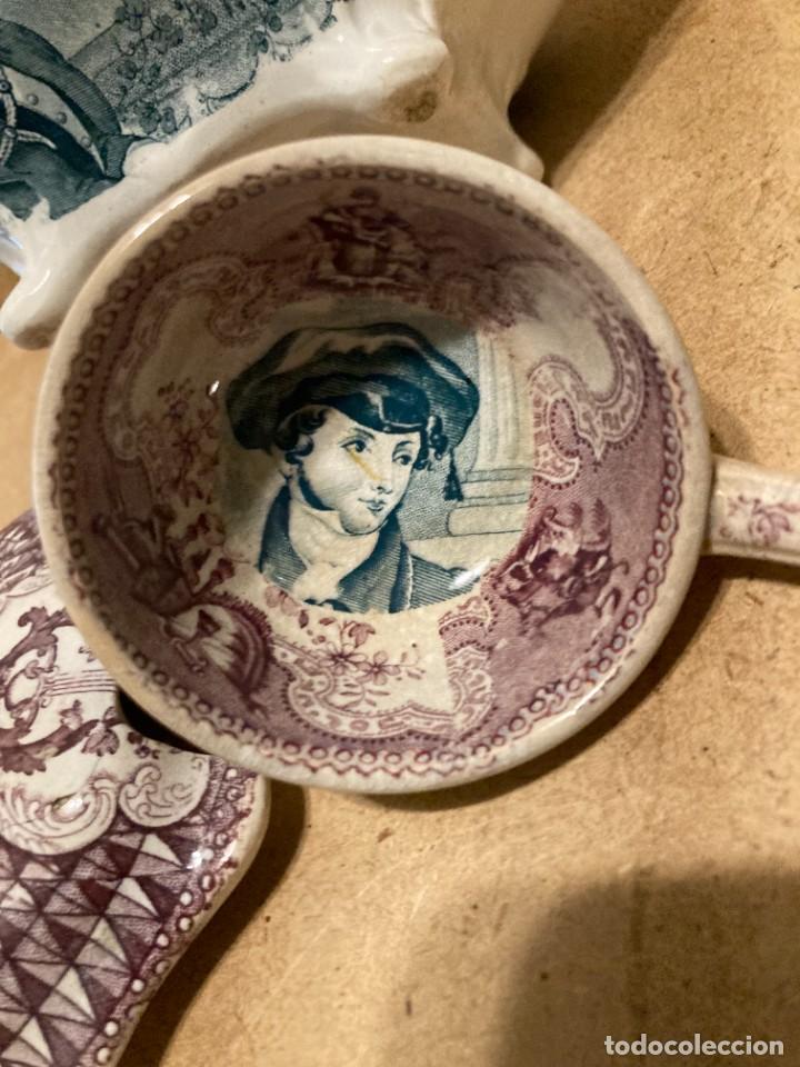 Antig&uuml;edades: Peque&ntilde;a sopera con personaje hist&oacute;rico - Foto 9