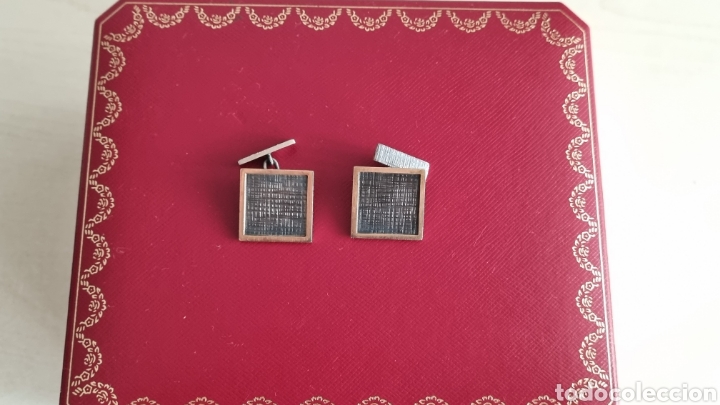 Antig&uuml;edades: PRECIOSOS GEMELOS DE PLATA DE LEY - Foto 2