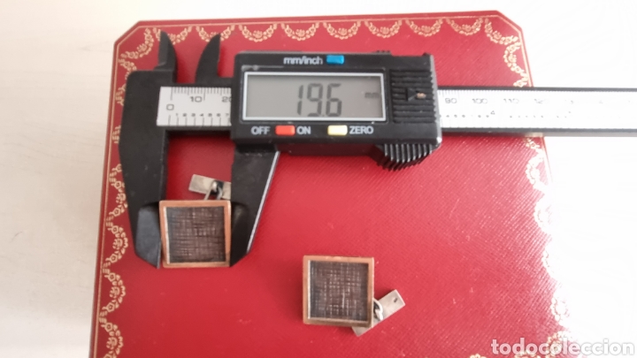 Antig&uuml;edades: PRECIOSOS GEMELOS DE PLATA DE LEY - Foto 3