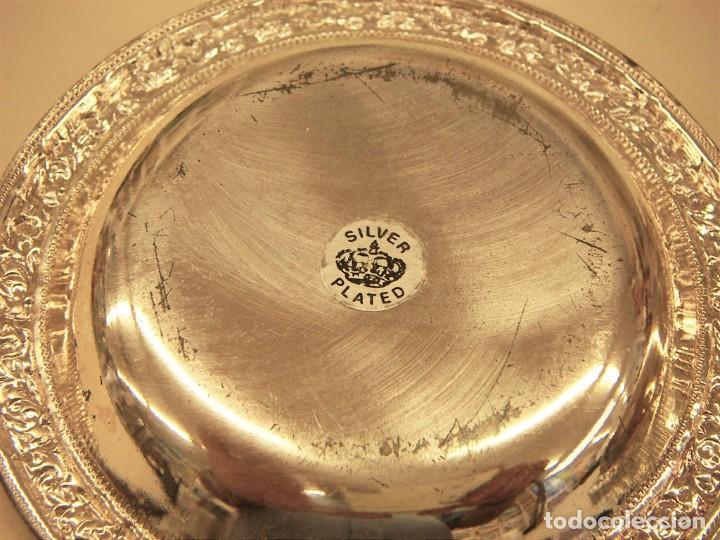 Antig&uuml;edades: Dos Bandejas plateadas Silver Plated - Foto 3