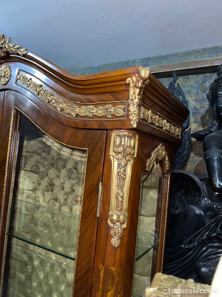 Antig&uuml;edades: Vitrina Luis XV - Foto 4