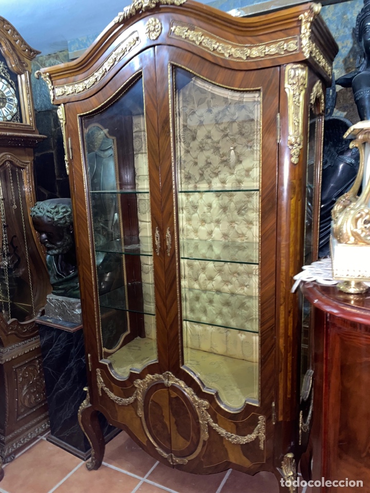 Antig&uuml;edades: Vitrina Luis XV - Foto 7