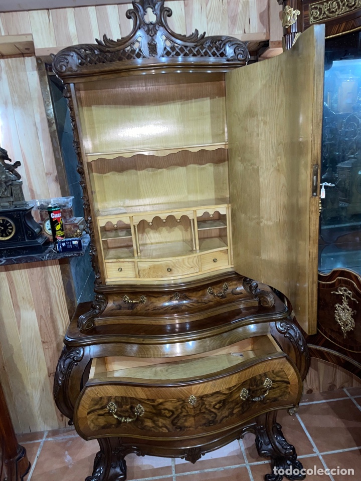 Antig&uuml;edades: Vitrina Luis XV - Foto 2