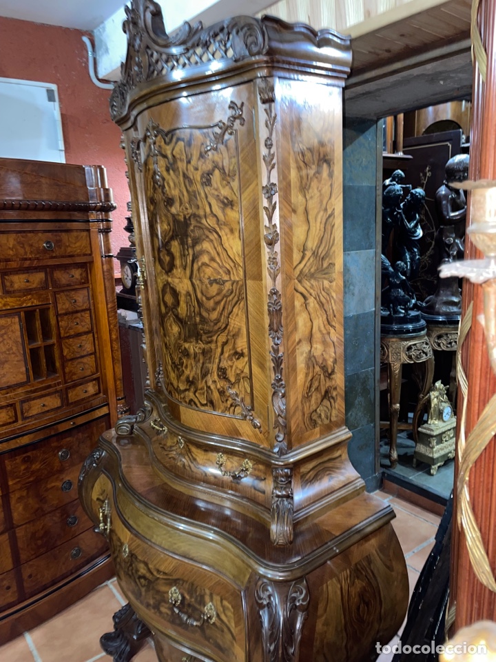 Antig&uuml;edades: Vitrina Luis XV - Foto 4
