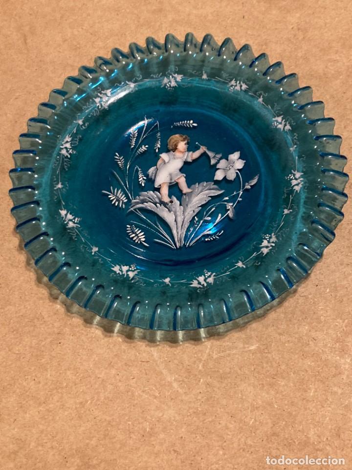 Antig&uuml;edades: Plato de cristal - Foto 2