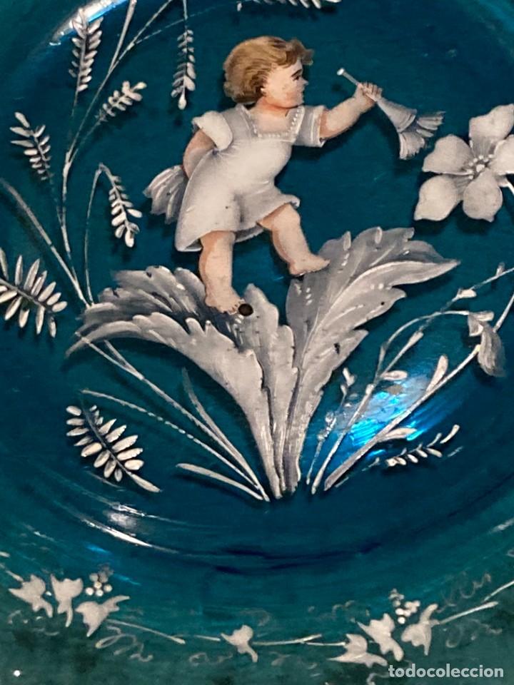 Antig&uuml;edades: Plato de cristal - Foto 3
