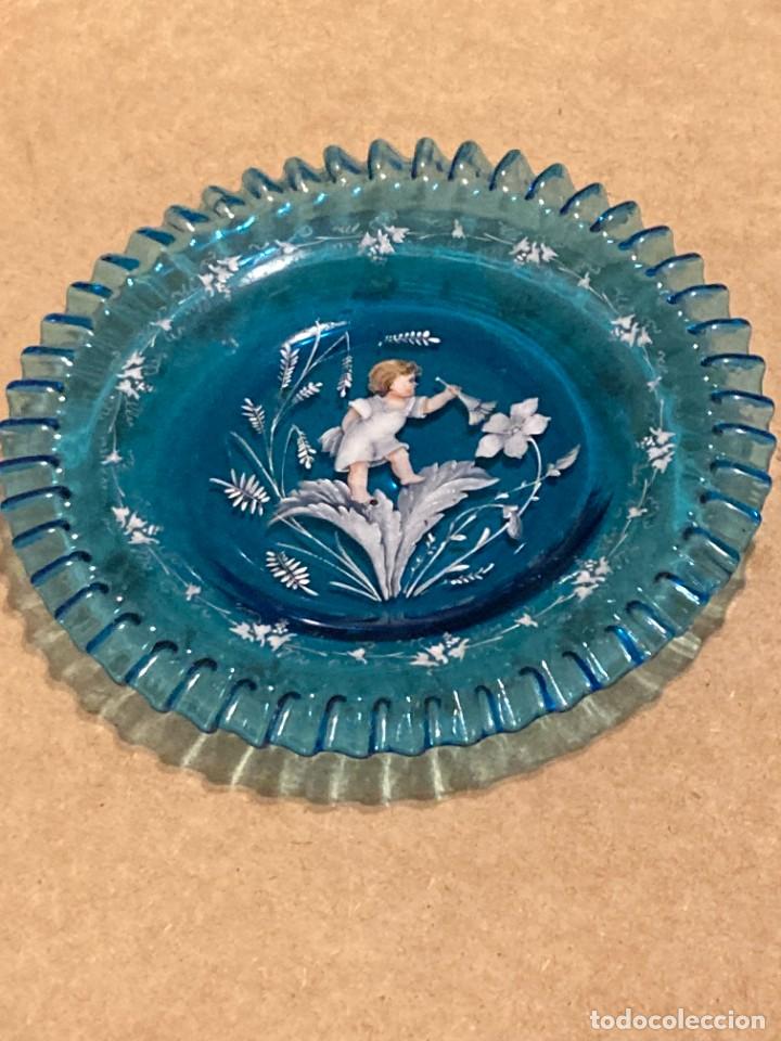Antig&uuml;edades: Plato de cristal - Foto 4