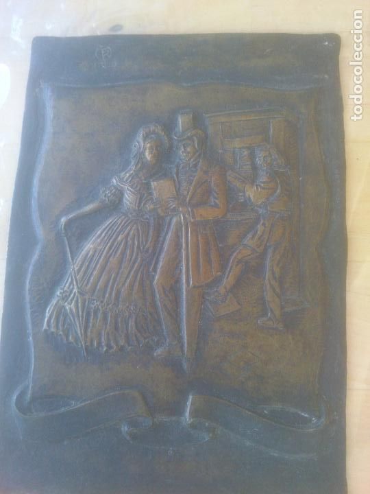 Antig&uuml;edades: ANTIGUA PLAQUE MARCADA - Foto 1