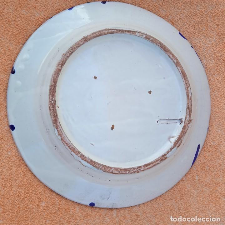 Antig&uuml;edades: Plato granadino, di&aacute;metro 25 cm - Foto 6