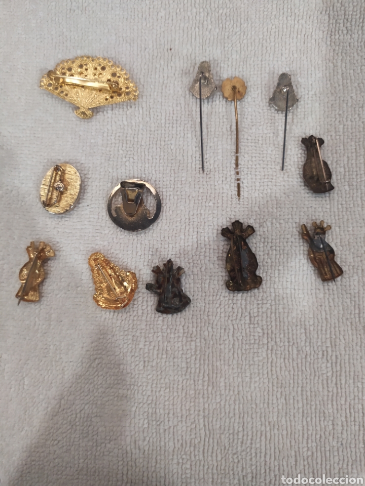 Antig&uuml;edades: Lote de Alfileres Religiosos - Foto 7