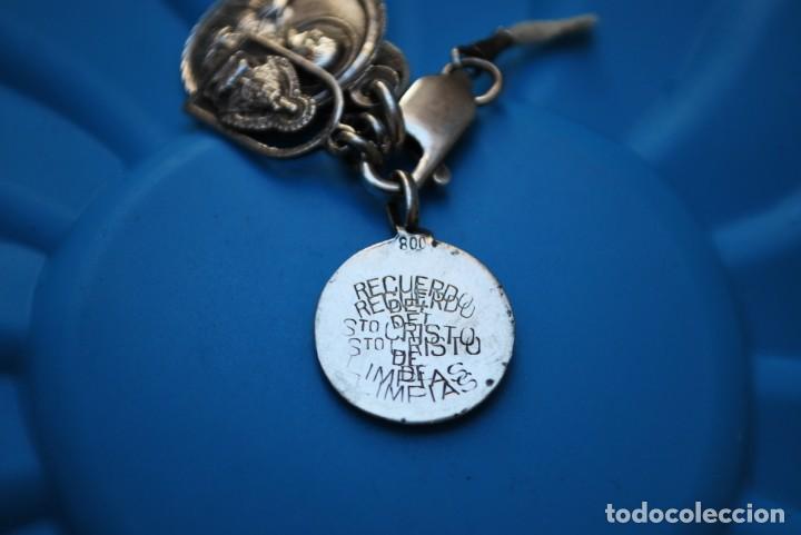 Antig&uuml;edades: LOTE DE 4 MEDALLONES DE PLATA . - Foto 6