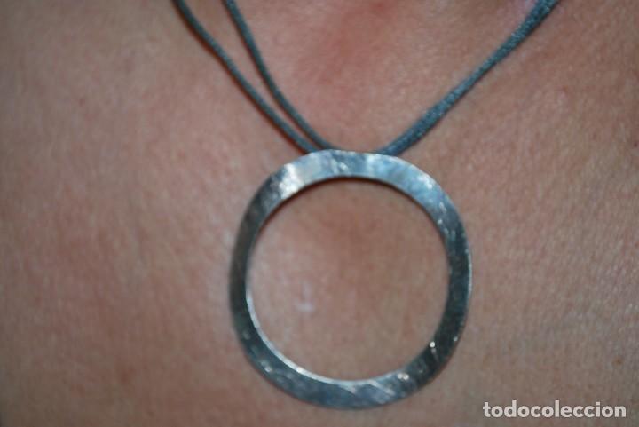Antig&uuml;edades: COLLAR DE PLATA .SON DE LOS A&Ntilde;OS - 50 - Foto 2