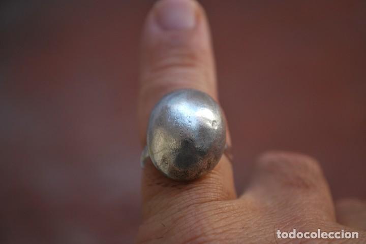 Antig&uuml;edades: Elegante ANILLO en plata de ley . - Foto 4