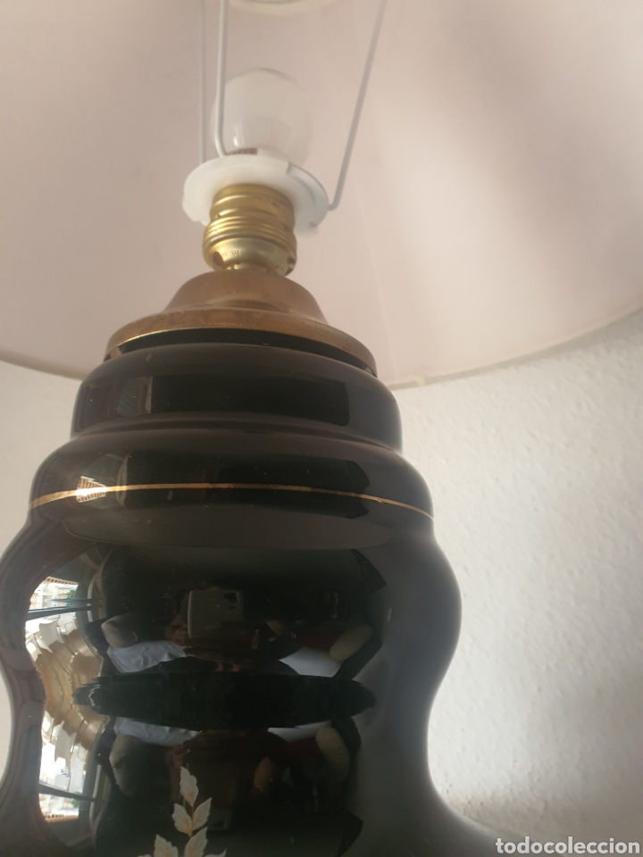 Antig&uuml;edades: antigua lampara cer&aacute;mica - Foto 4