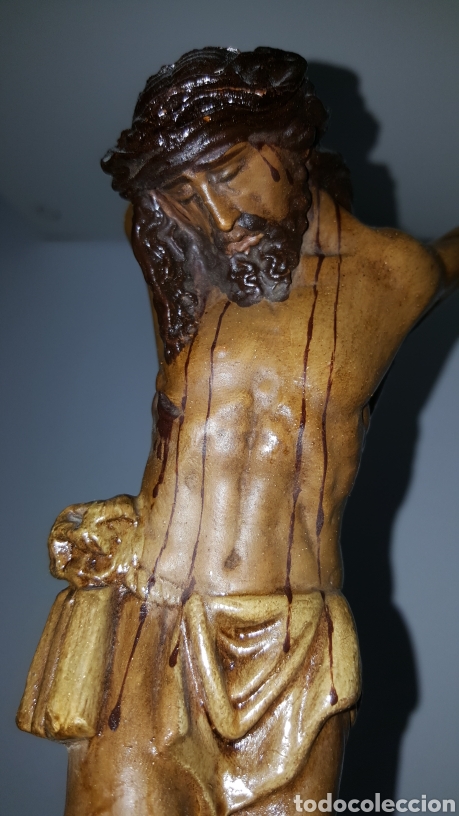 Antigüedades: Antiguo Cristo crucificado mutilado - Foto 6 - 278633043
