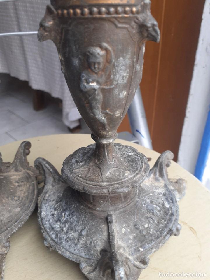 Antig&uuml;edades: Candelabros siglo XIX - Foto 5