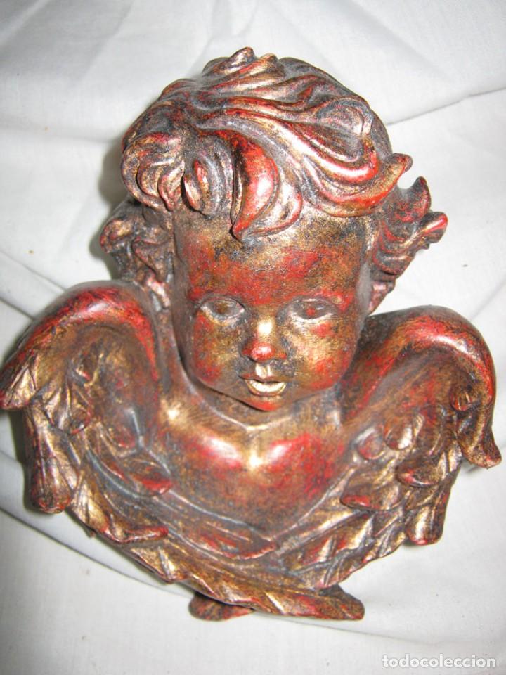 Antig&uuml;edades: Cabeza de &aacute;ngel. - Foto 1