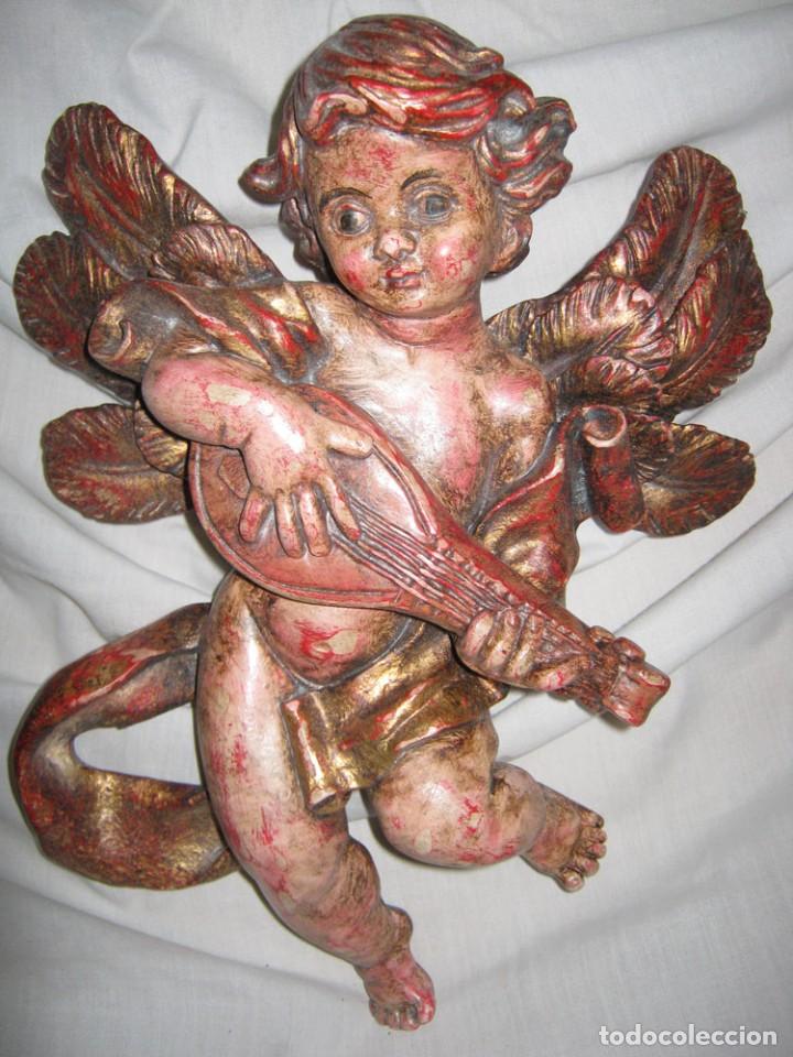Antig&uuml;edades: Angel m&uacute;sico. - Foto 1