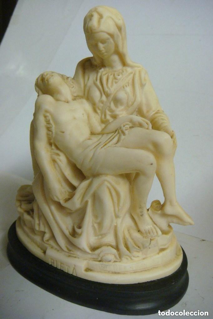 Antig&uuml;edades: IMAGEN DE LA PIEDAD EN COLOR BLANCO - Foto 2