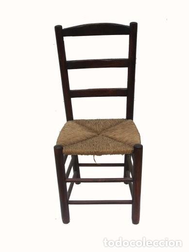 Antig&uuml;edades: Silla rustica. (PIEZA &Uacute;NICA A MEDIDA PARA EL CLIENTE) - Foto 1