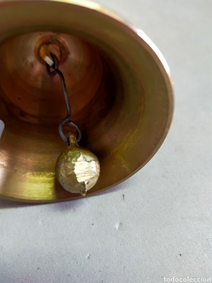 Antig&uuml;edades: CAMPANA DE BRONCE, 13 CM. - Foto 5