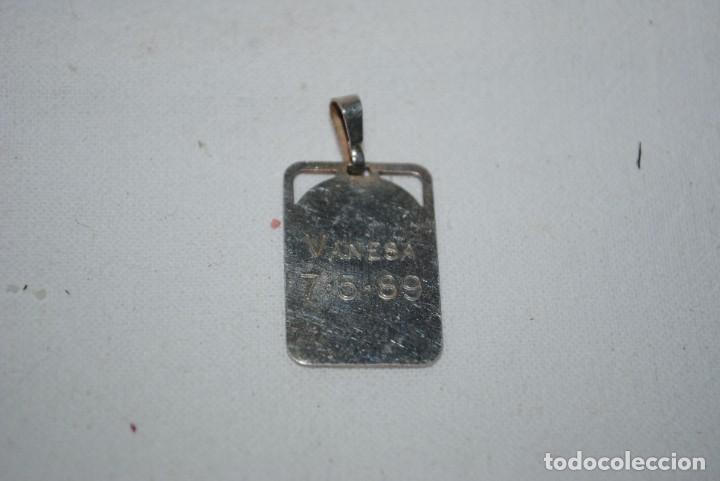 Antig&uuml;edades: MEDALLA DE PLATA , PRIMERA COMUNION 1989 - Foto 2