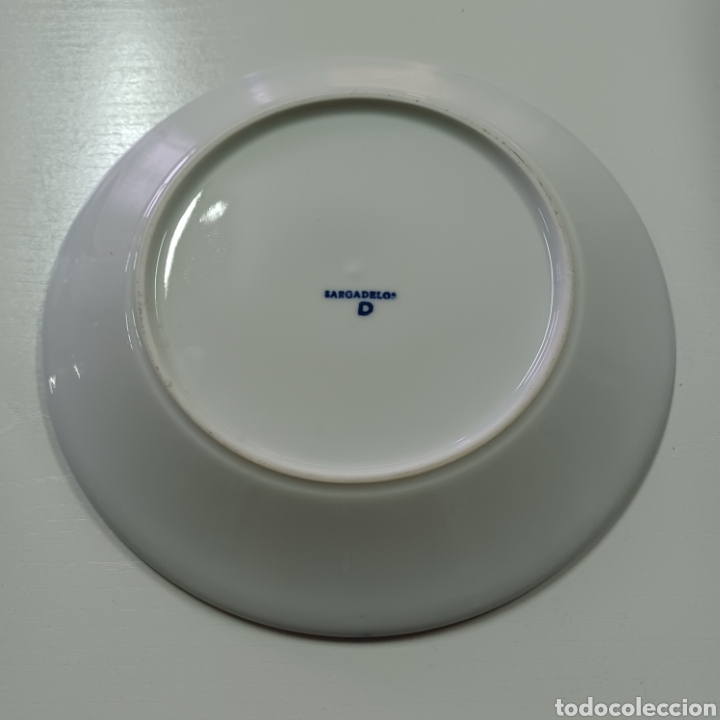 Antig&uuml;edades: PLATO DE SARGADELOS ESCUDO DE ORENSE - IMPECABLE - Foto 2