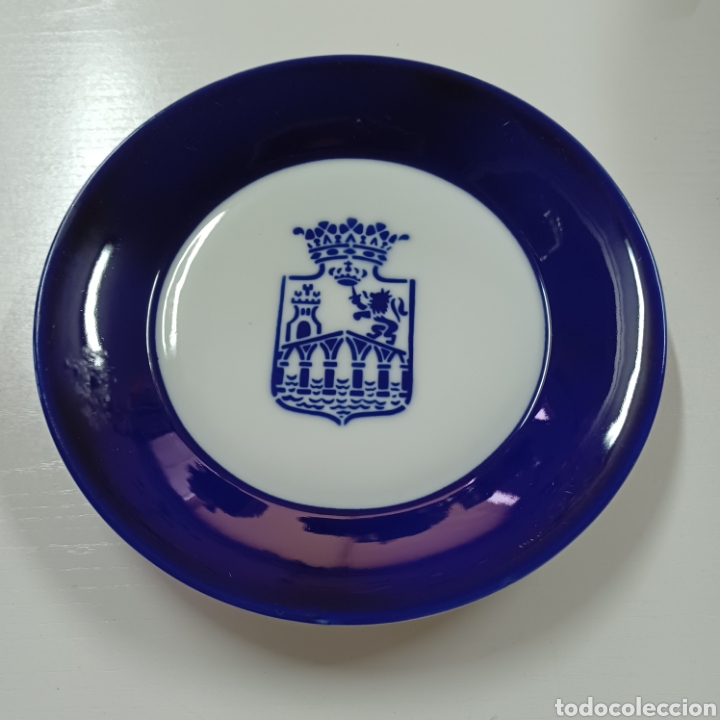 Antig&uuml;edades: PLATO DE SARGADELOS ESCUDO DE ORENSE - IMPECABLE - Foto 1