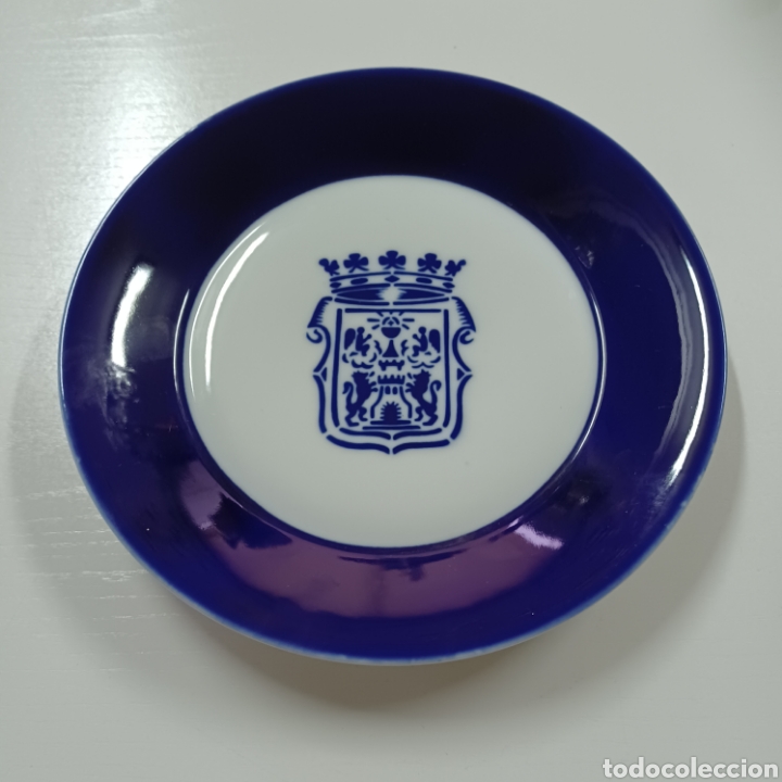 Antig&uuml;edades: PLATO DE SARGADELOS ESCUDO DE LUGO - IMPECABLE - Foto 3