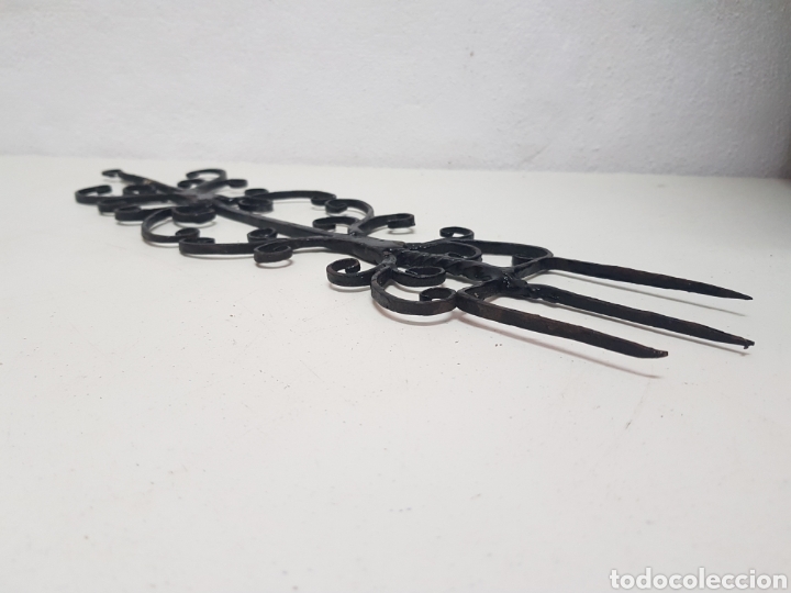 Antig&uuml;edades: Tridente de hierro forjado - Foto 3