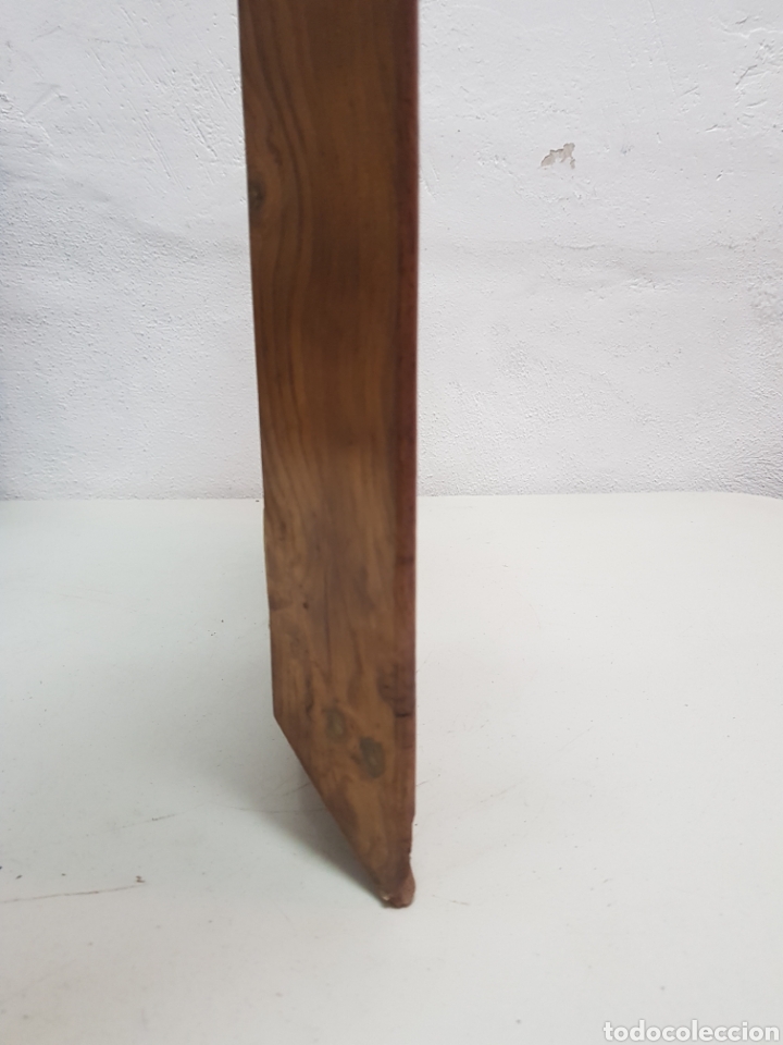 Antig&uuml;edades: Espejo con marco de madera de ra&iacute;z - Foto 3
