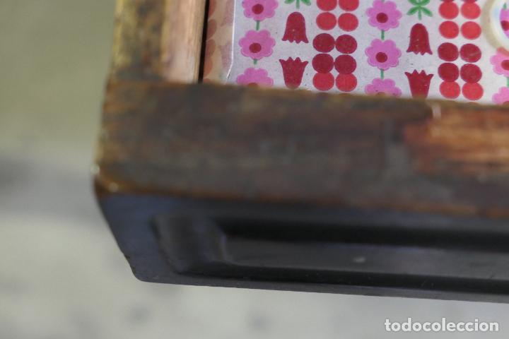 Antig&uuml;edades: Antiguo escritorio de la ditada. Madera caoba - Foto 10