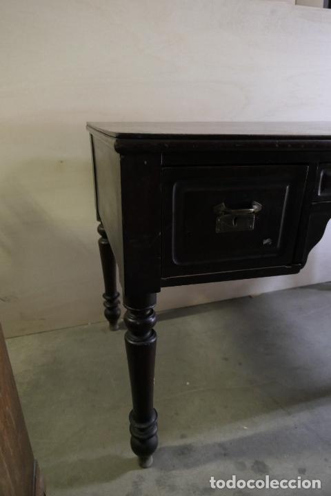 Antig&uuml;edades: Antiguo escritorio de la ditada. Madera caoba - Foto 15