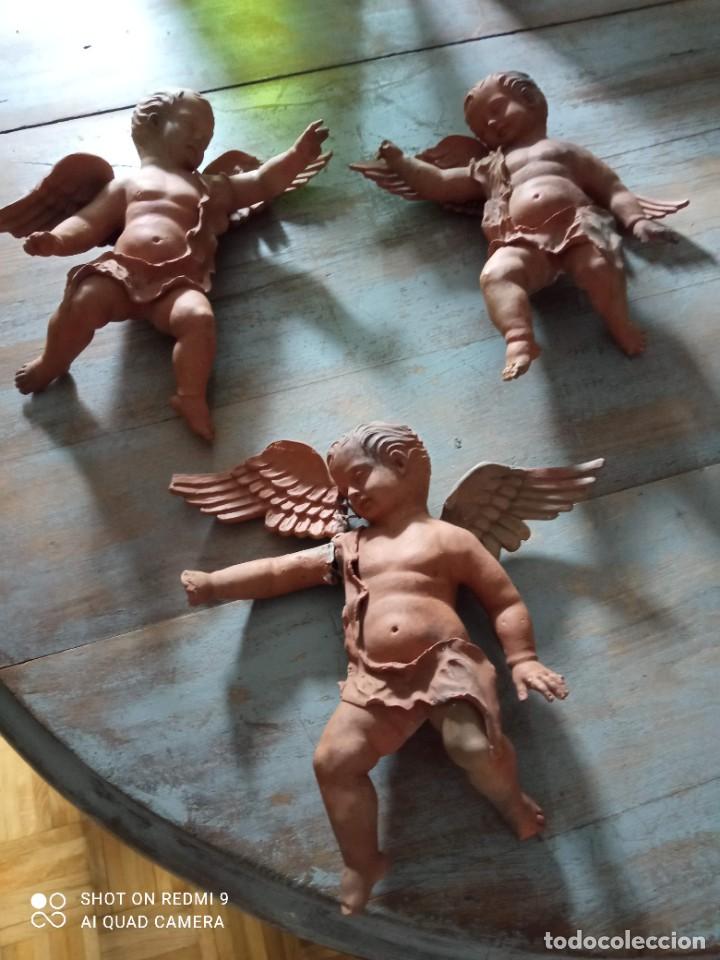 Antig&uuml;edades: &Aacute;NGELES de terracota. - Foto 2