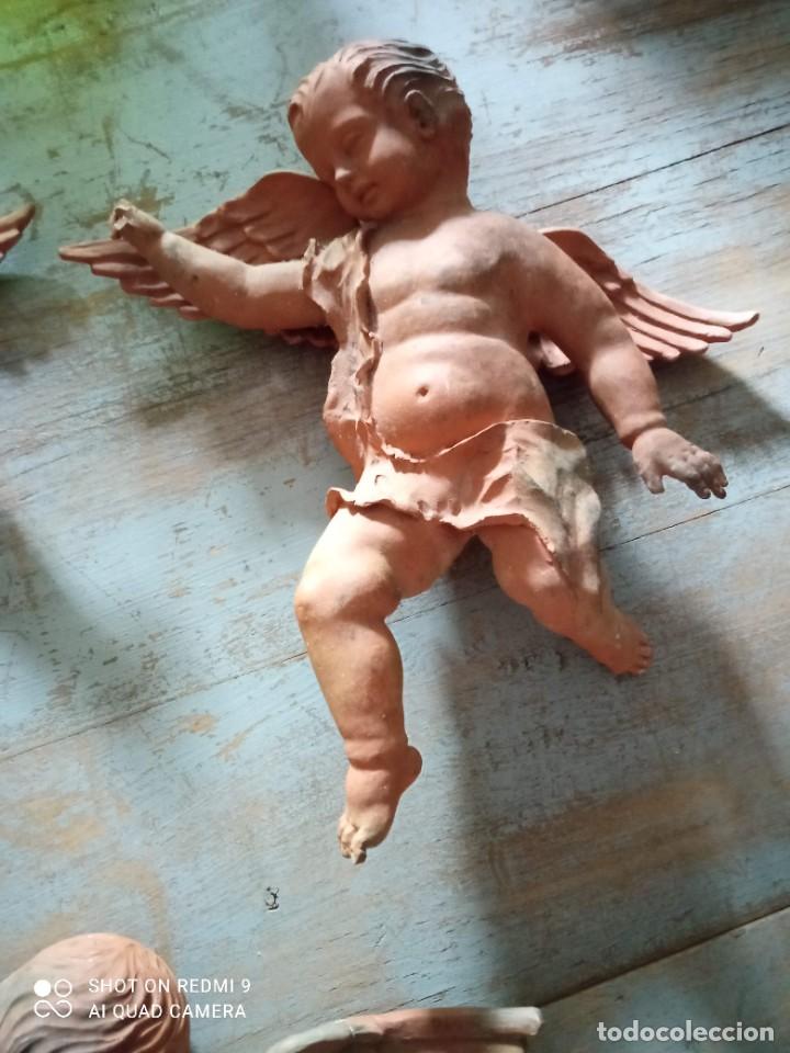 Antig&uuml;edades: &Aacute;NGELES de terracota. - Foto 4