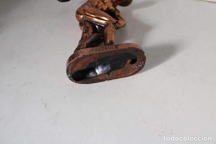 Antig&uuml;edades: discobolo cobre griego - Foto 2