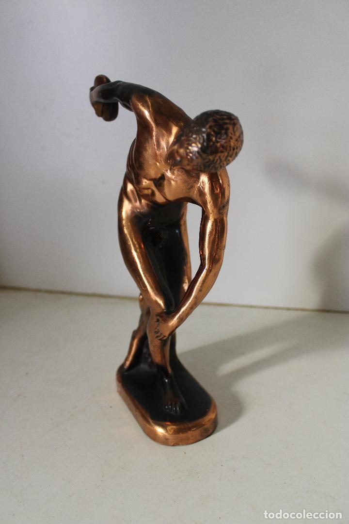 Antig&uuml;edades: discobolo cobre griego - Foto 3