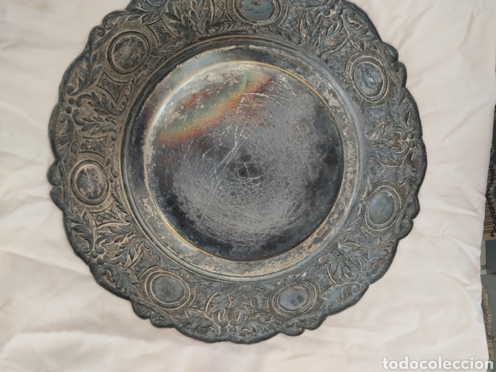 Antig&uuml;edades: Plato victoriano antiguo - Foto 3