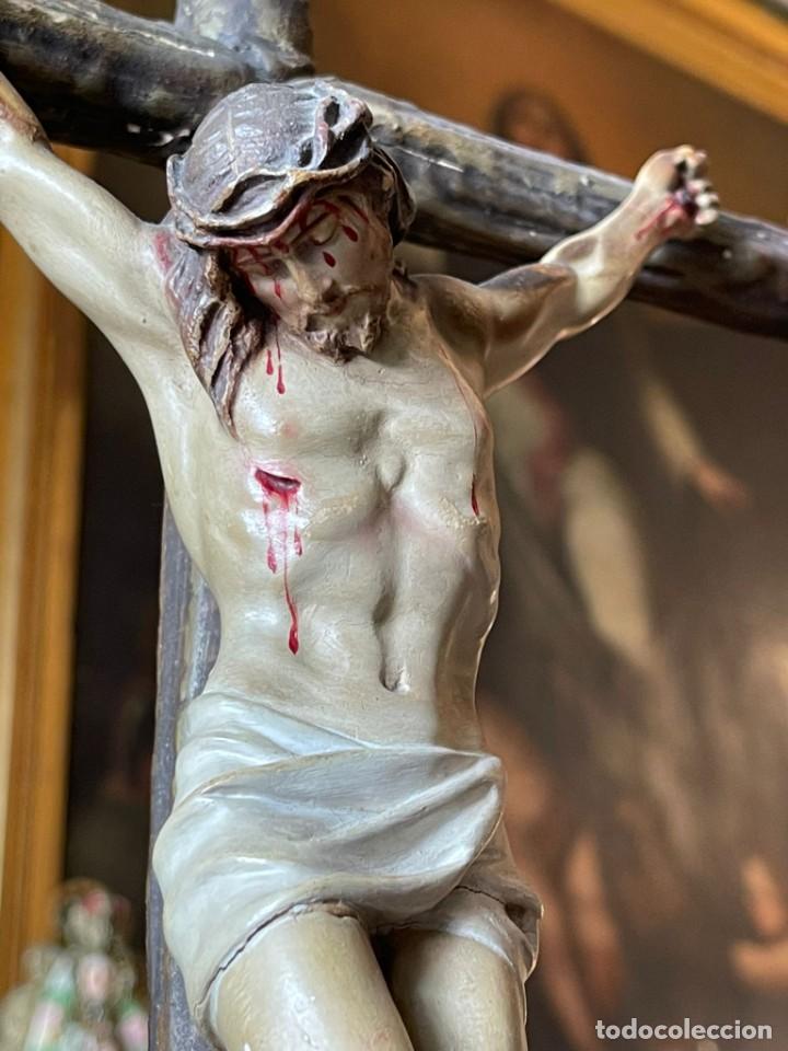 Antig&uuml;edades: Crucifijo de sobremesa - Foto 4