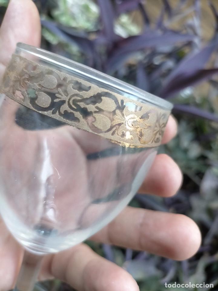 Antig&uuml;edades: COPA CRISTAL LABRADA EN ORO - - Foto 3