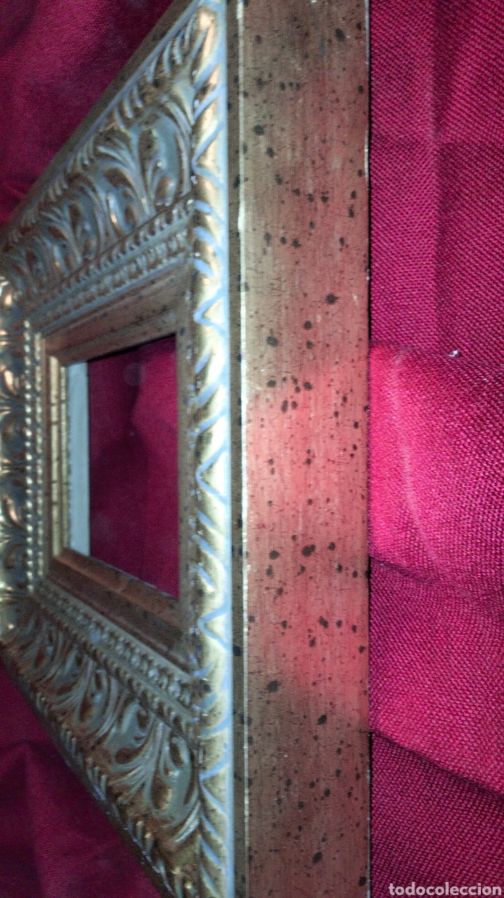 Antig&uuml;edades: MARCO DE MADERA LEER DESCRIPCI&Oacute;N. - Foto 6