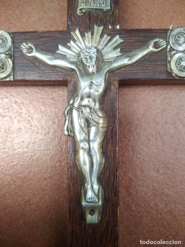 Antig&uuml;edades: Antiguo crucifijo - Foto 6