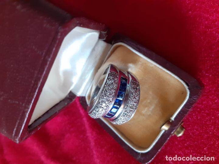 Antig&uuml;edades: Anillo plata y circonitas - Foto 1