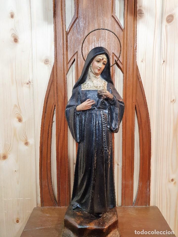 Antig&uuml;edades: SANTA RITA DE OLOT CON HORNACINA - Foto 1