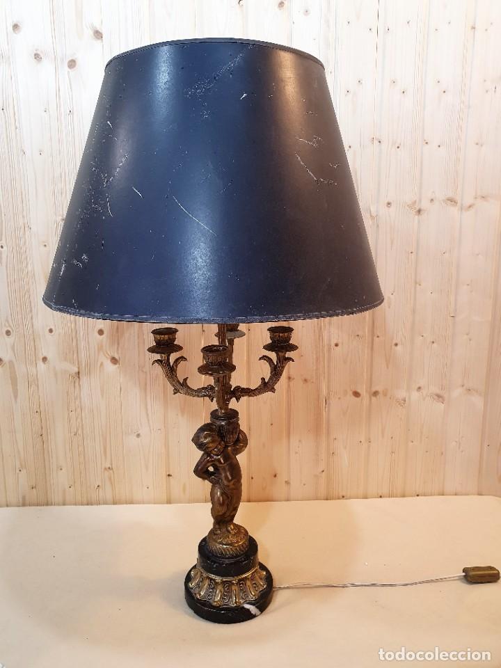 Antig&uuml;edades: LAMPARA DE SOBREMESA - Foto 1