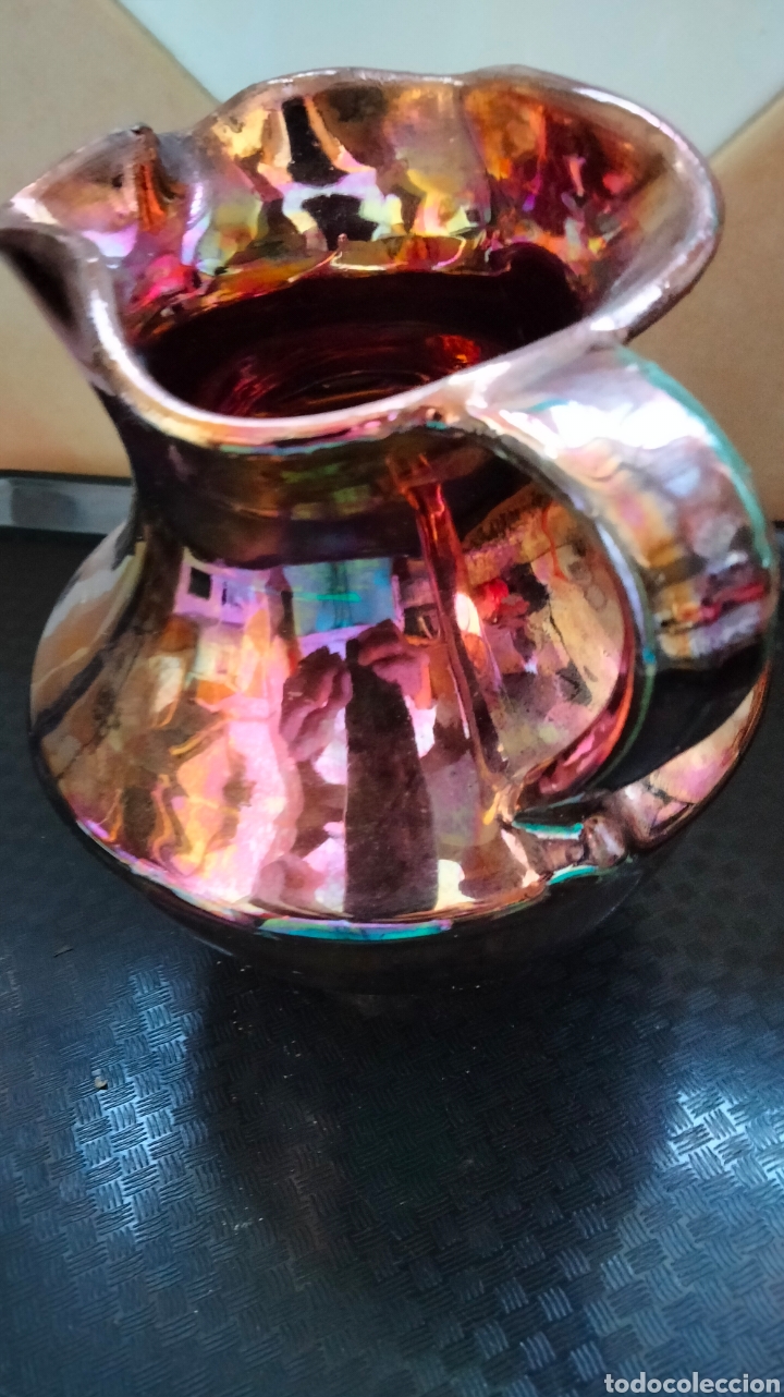 Antig&uuml;edades: ANTIGUA JARRA REFLEJOS. - Foto 1