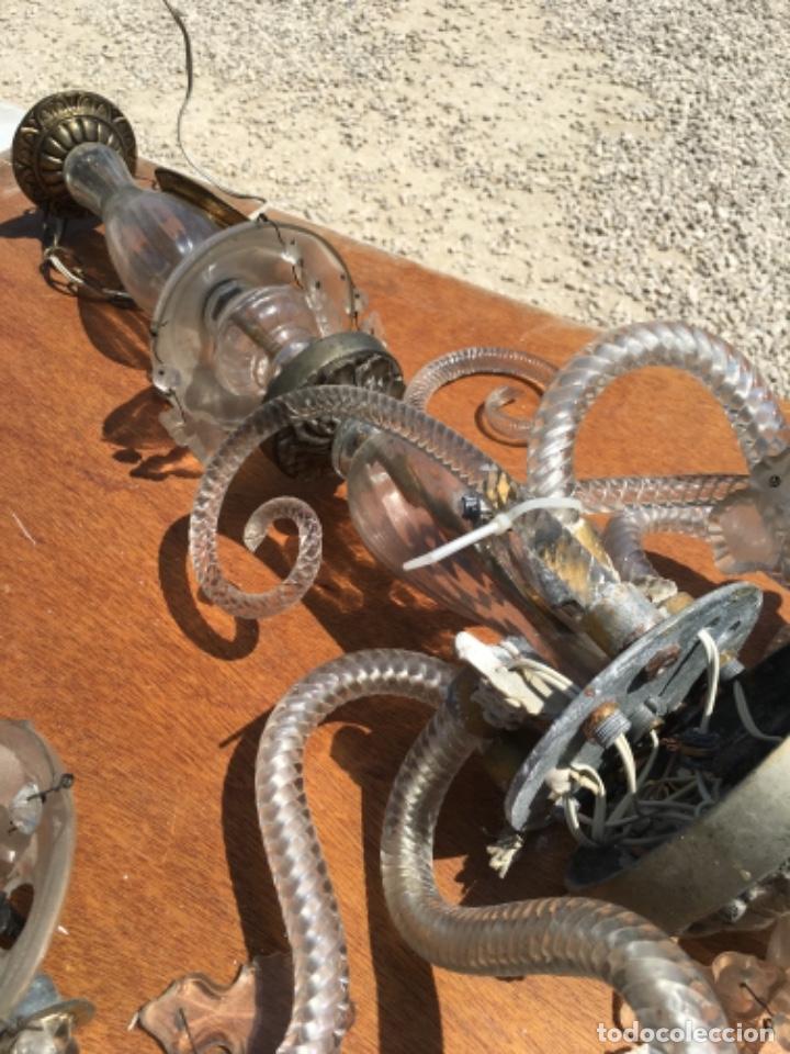 Antig&uuml;edades: L&aacute;mpara antigua - Foto 3