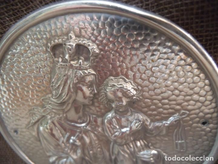 Antig&uuml;edades: PLACA - PUERTA ( VIRGEN CON NI&Ntilde;O ) - Foto 3