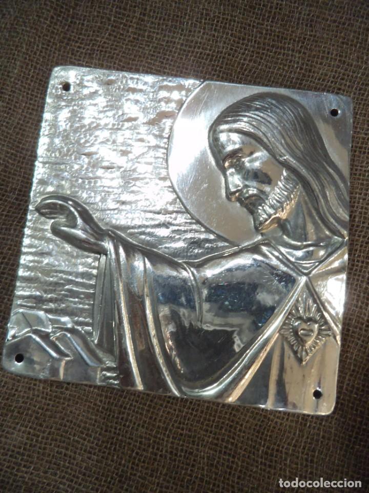 Antig&uuml;edades: PLACA - PUERTA ( CRISTO ) CUADRADA P - Foto 1